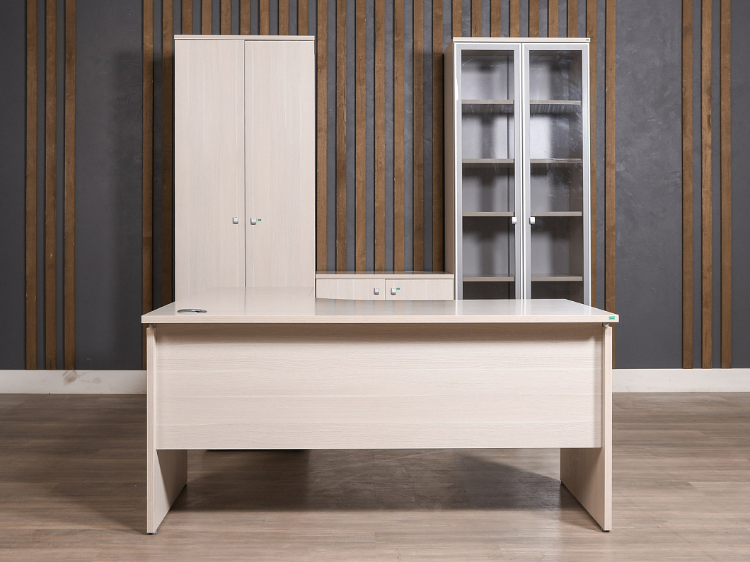 Кабинет руководителя Экспро Vasanta ЛДСП Дуб Россия (КРД-300825)