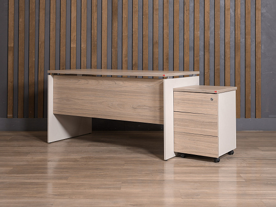 Стол с тумбой ЛДСП Бук