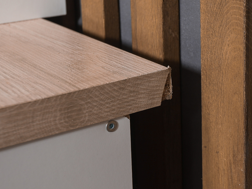 Кухонный гарнитур ЛДСП Серый (КХГ-301025)