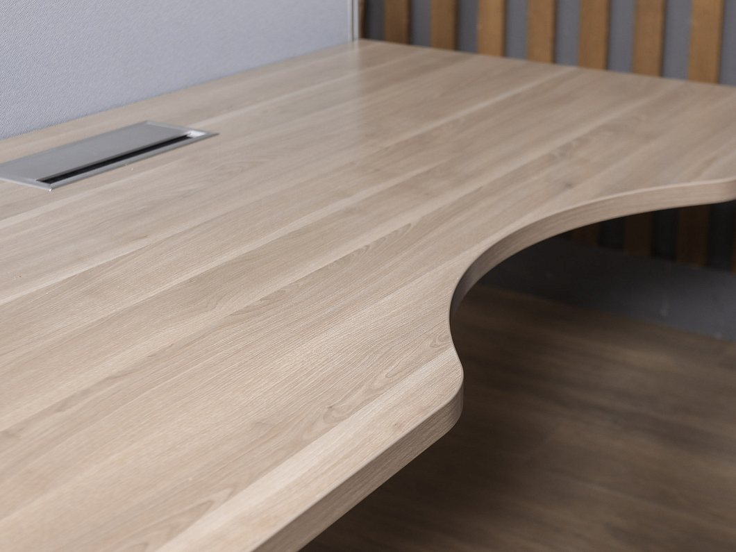 Комплект офисной мебели ЛДСП Клен (БС2КЛ-211125)