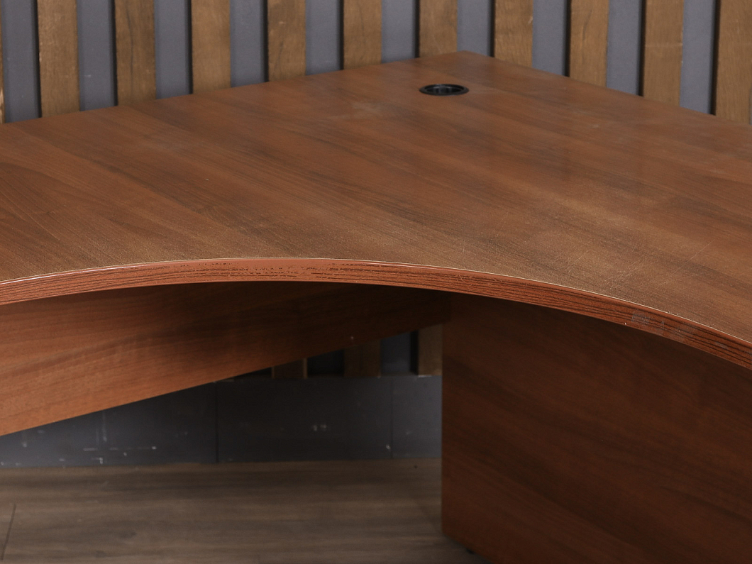 Стол угловой ЛДСП Вишня (СПЭВШ1-211025)