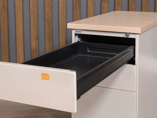Тумба подкатная Steelcase Металл Бук США