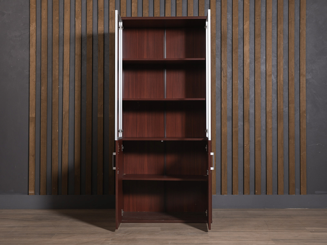 Шкаф для документов ЛДСП Вишня (ШДВШ-290925)