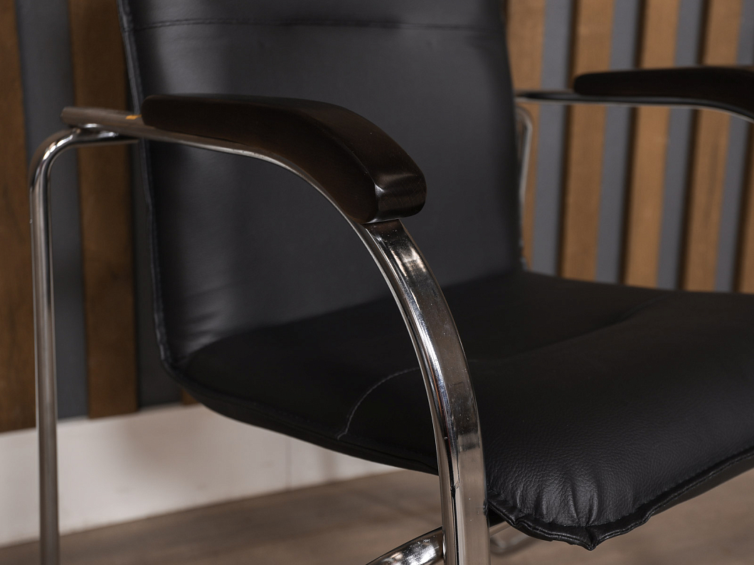 Конференц-кресло Самба Искусственная кожа Чёрный Россия (КФЭЧ-СМБ)