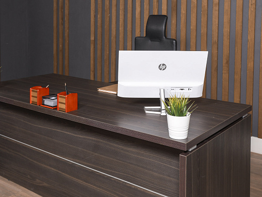 Стол руководителя Экспро Vasanta ЛДСП Венге Россия