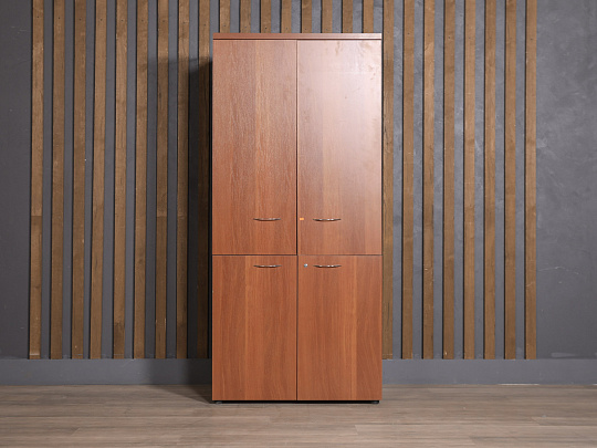 Шкаф для документов ЛДСП Вишня