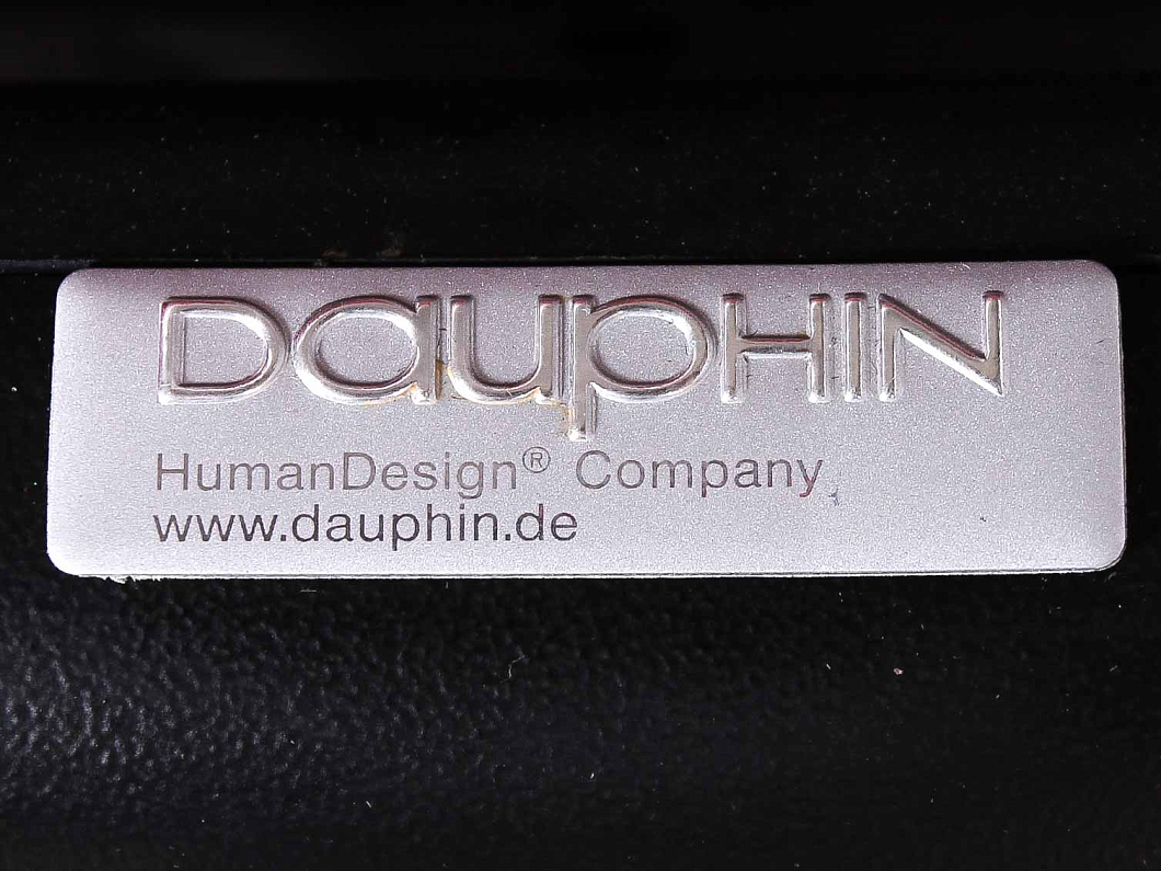 Кресло руководителя DAUPHIN Highway Comfort Кожа Красный Германия (КДРКС-09062)