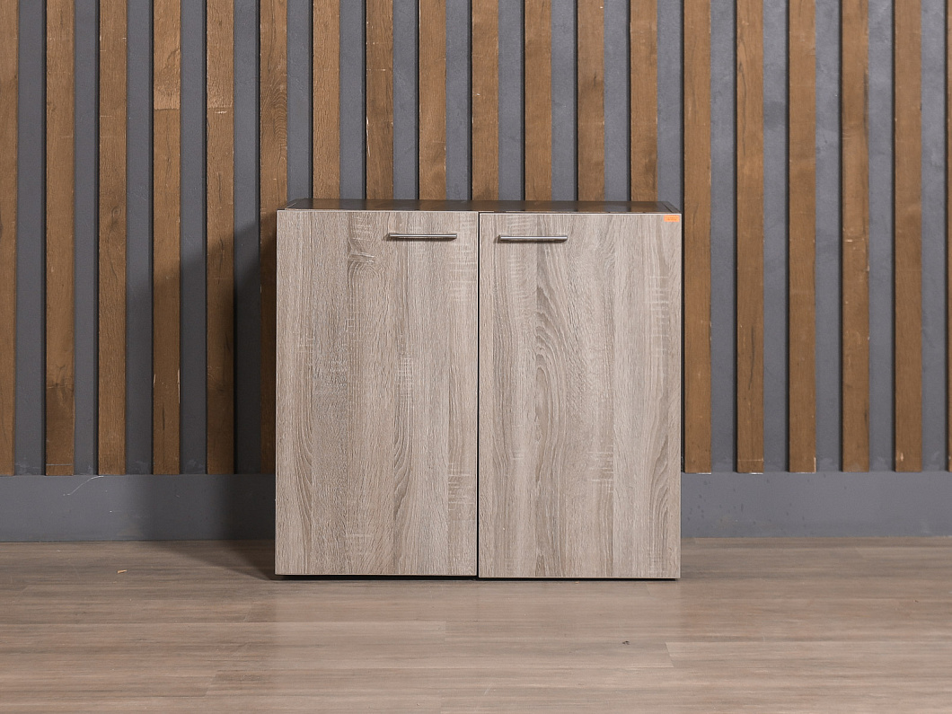 Тумба под оргтехнику ЛДСП Ясень шимо (ТОЯШКЧ-161025)