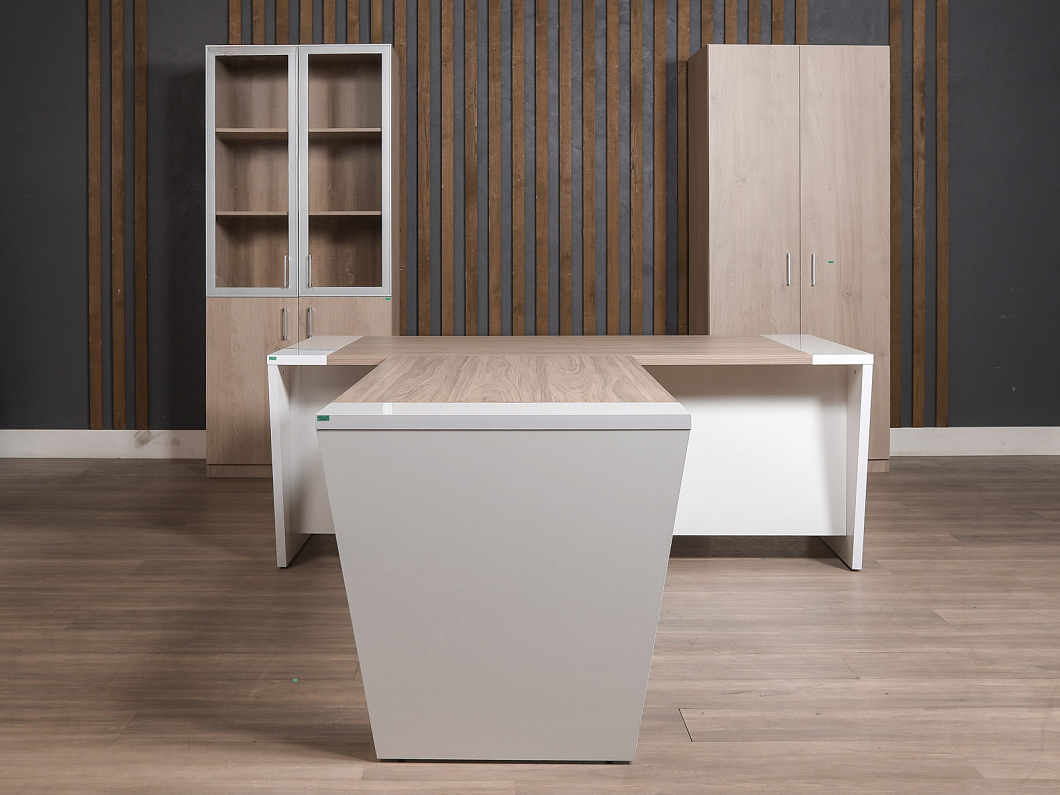 Кабинет руководителя Pointex Asti ЛДСП Бук Россия (КРББК-300825)