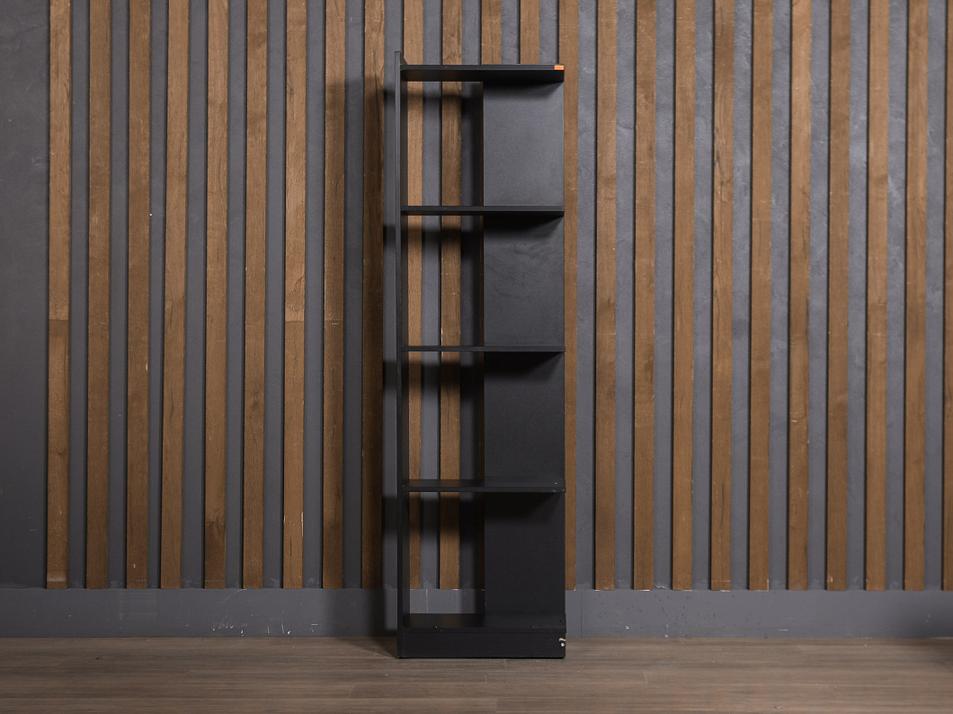 Шкаф-стеллаж для документов ЛДСП Чёрный (ШДЧ-251025)