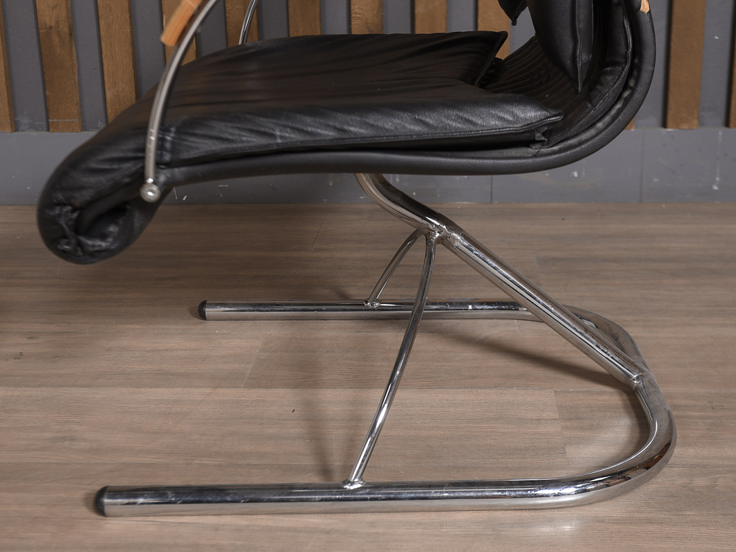 Конференц-кресло Искусственная кожа Чёрный (КФЭЧ-201125)