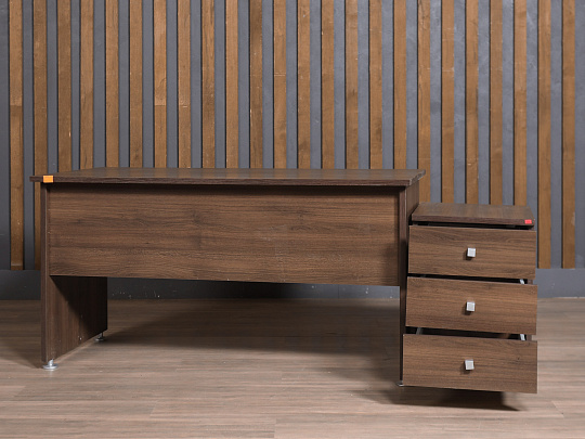 Стол с тумбой ЛДСП Венге