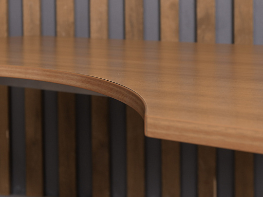 Стол эргономичный ЛДСП Ольха