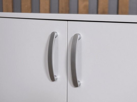 Тумба под оргтехнику ЛДСП Серый