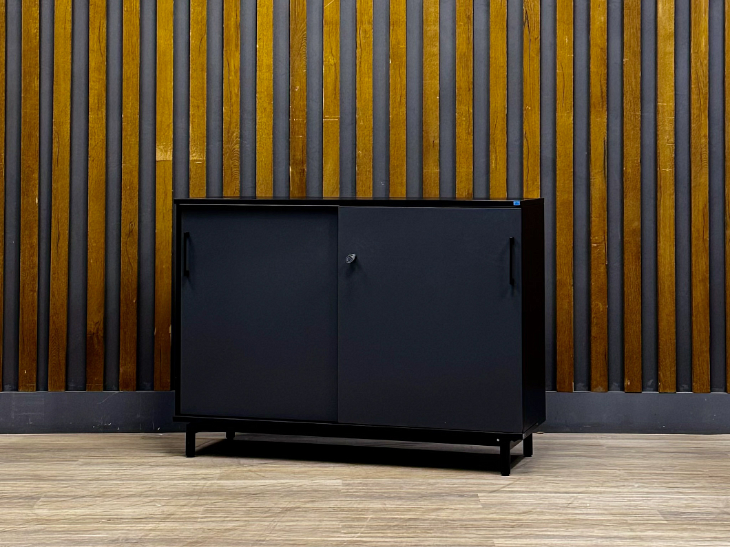 Комод-Греденция ЛДСП Чёрный (ГДЧ-281225)