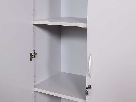 Шкаф для документов ЛДСП Серый