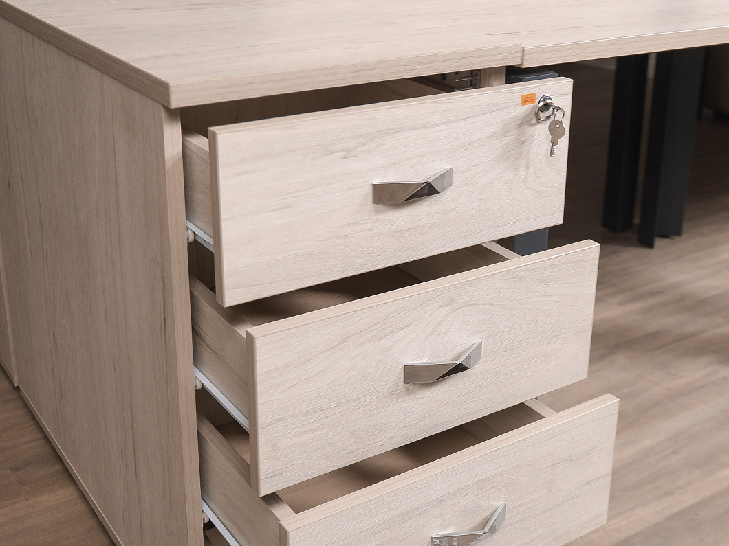 Комплект офисной мебели ONIX ЛДСП Дуб Россия (СПТП2-251025)