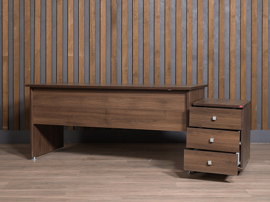 Стол с тумбой ЛДСП Венге