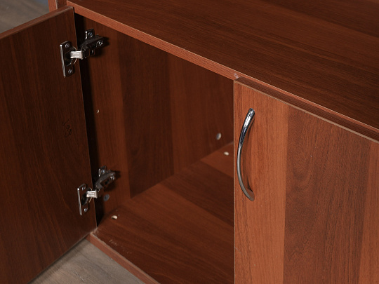 Тумба под оргтехнику ЛДСП Вишня