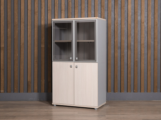 Шкаф для документов Экспро Vasanta ЛДСП Бук Россия