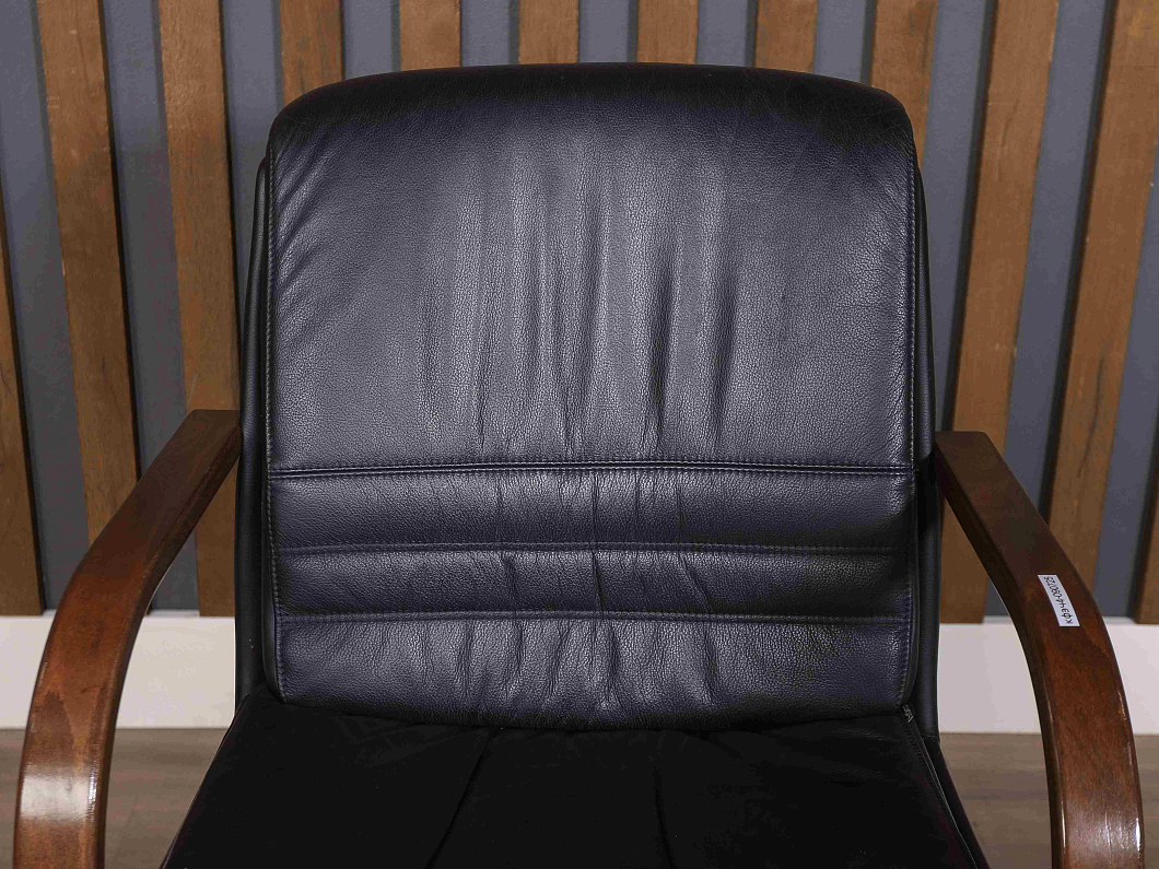 Конференц-кресло SitLand Кожа Чёрный Италия (КФЭЧ4-090725)