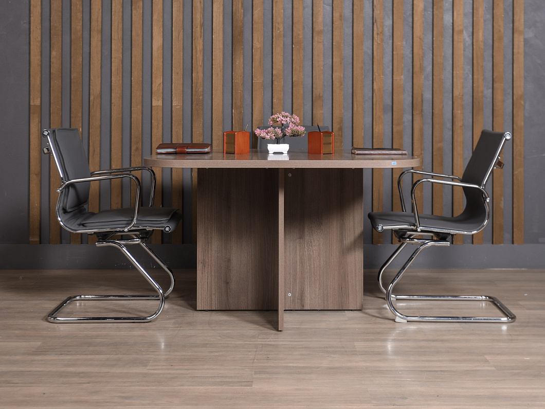 Стол для переговоров ЛДСП Ясень шимо (СППЯШ1-241125)