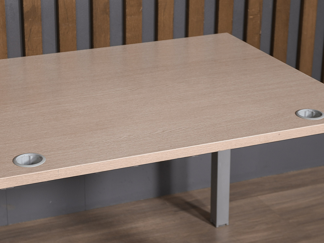 Стол прямоугольный ЛДСП Бук (СПБКМ7-180925)