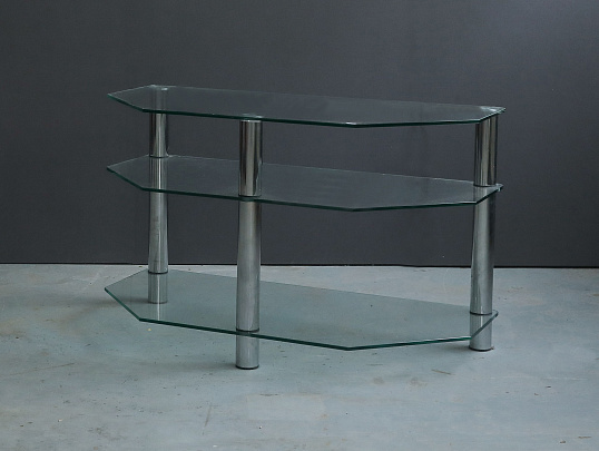 Журнальный столик Стекло Серый