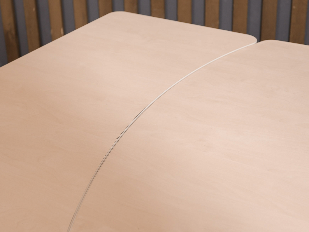 Стол с тумбой Berlin ЛДСП Дуб Россия (СПДМБ1-271225)