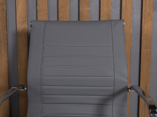 Конференц-кресло Искусственная кожа Серый Европа