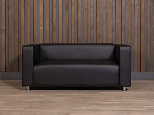 Диван БОН Искусственная кожа Чёрный Россия