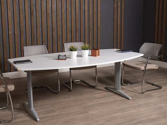 Стол для переговоров ЛДСП Белый