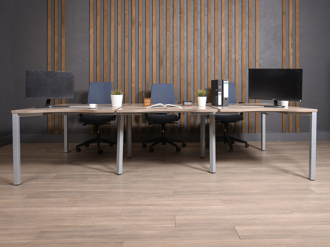 Комплект офисной мебели ЛДСП Дуб (БС6ДС-221225)