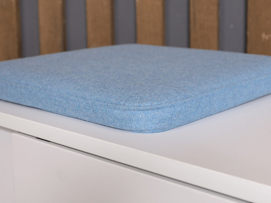 Тумба приставная Kinnarps ЛДСП Белый Швеция