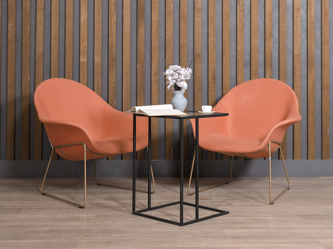 Кресло JOHANSON Ткань Красный Швеция (КМТРЗ-281225)