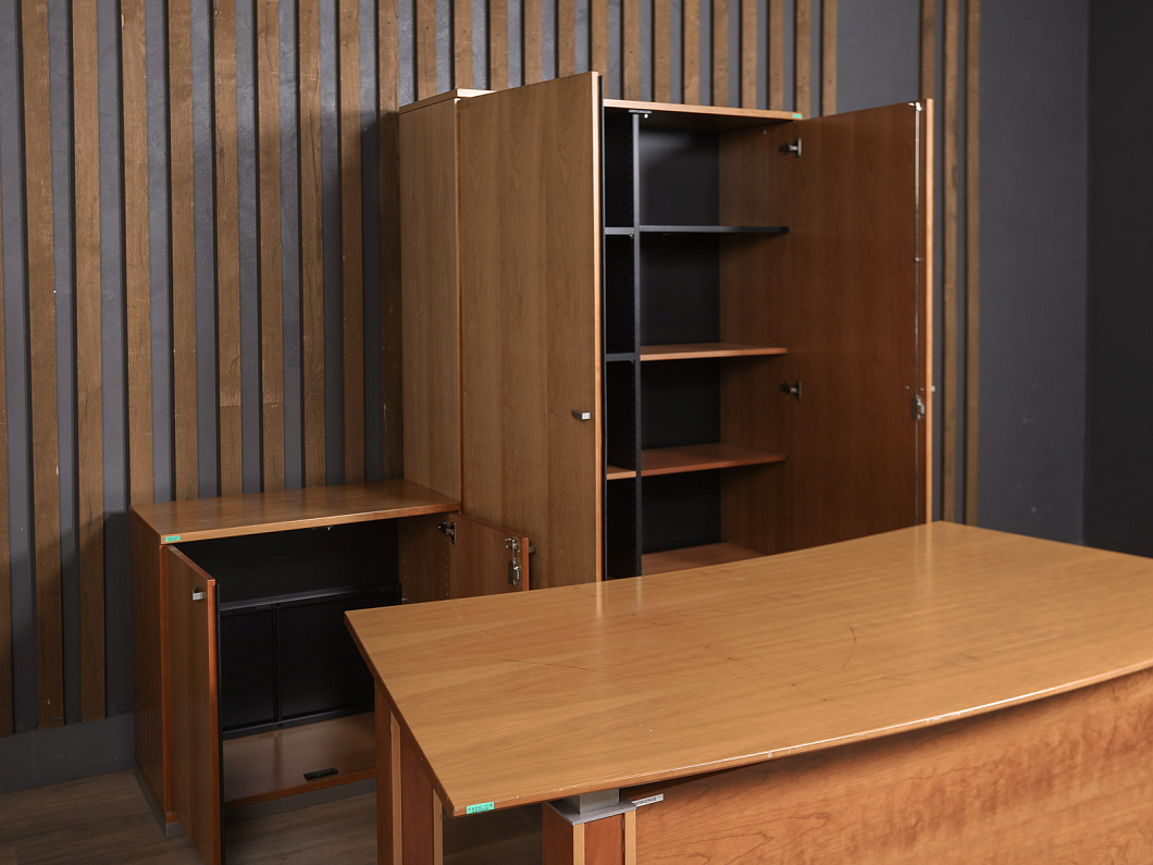 Кабинет руководителя Steelcase ЛДСП Орех США (КРОР-251025)