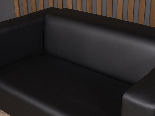 Диван СИТИ Искусственная кожа Чёрный Россия