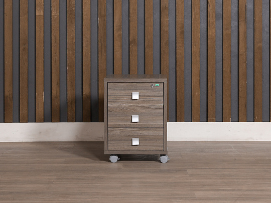 Тумба подкатная ЛДСП Ясень шимо