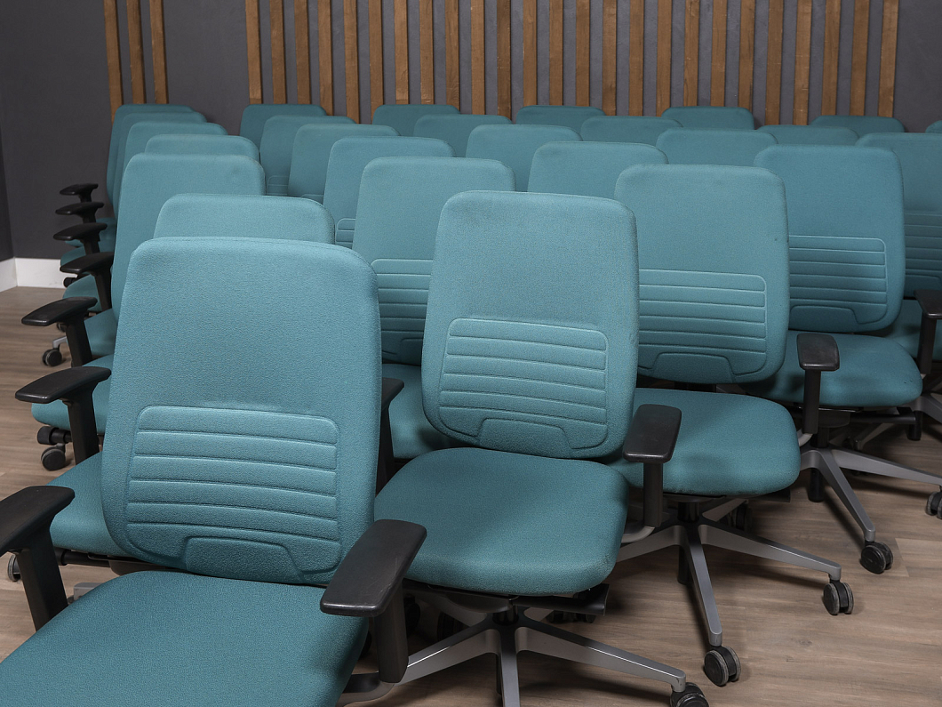 Офисное кресло Steelcase Ткань Зелёный Франция (КПЗЛ-260325)