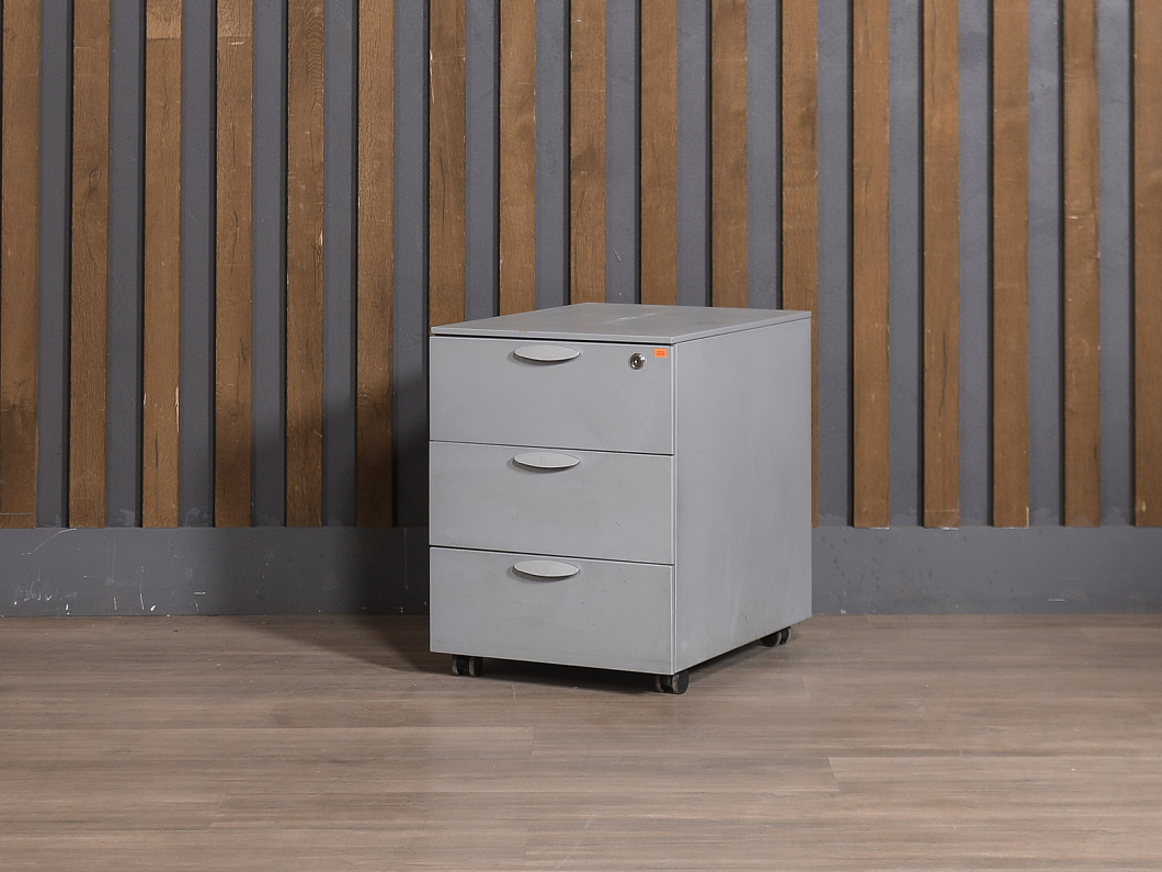 Тумба подкатная Металл Серый (ТВМСР-081125)