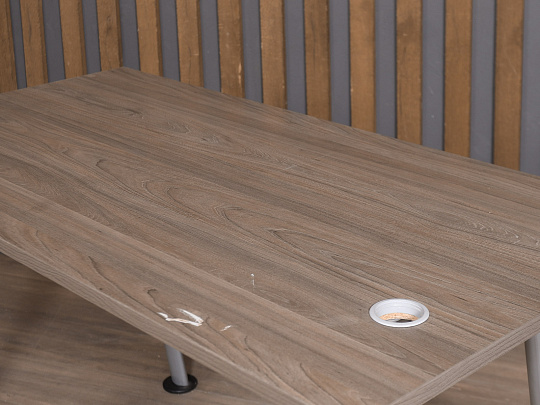 Стол прямоугольный ЛДСП Ясень шимо