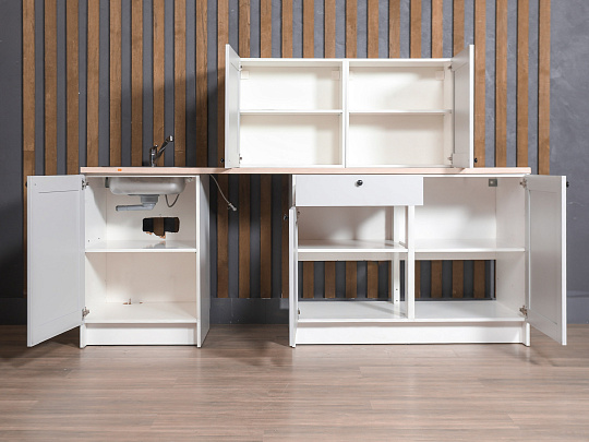 Кухонный гарнитур ЛДСП Серый