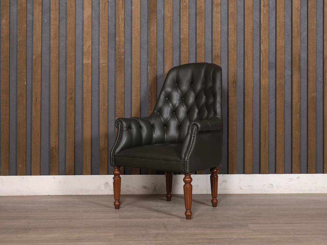 Кресло Art & Moble Кожа Зелёный Италия (ММКЗЛ-090725)