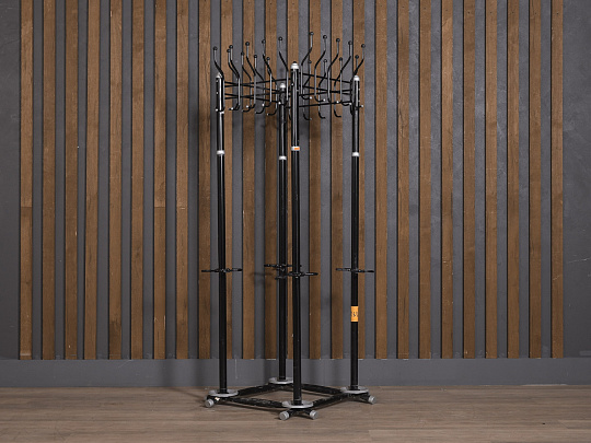 Вешалка напольная Металл Чёрный