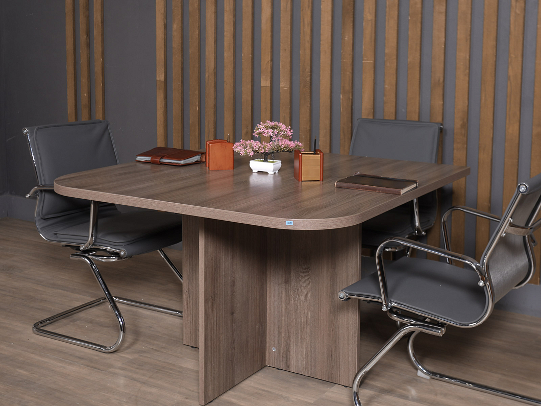 Стол для переговоров ЛДСП Ясень шимо (СППЯШ1-241125)