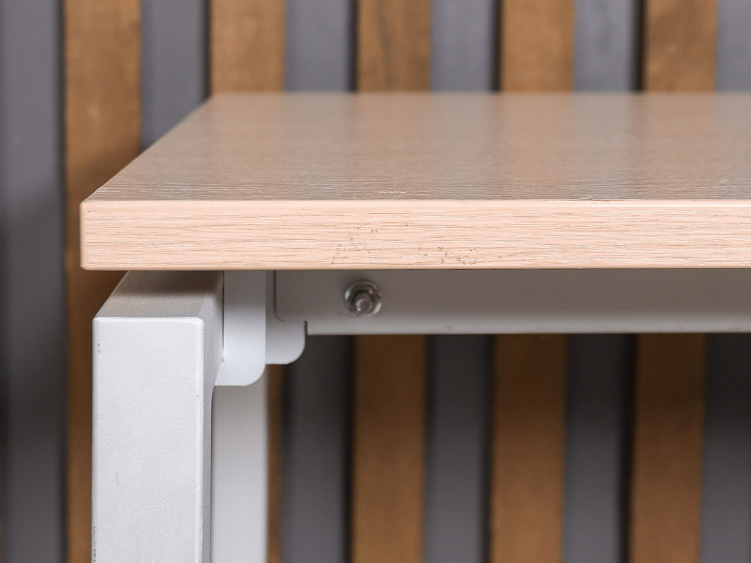 Стол прямоугольный ЛДСП Бук (СПБКМ-180925)