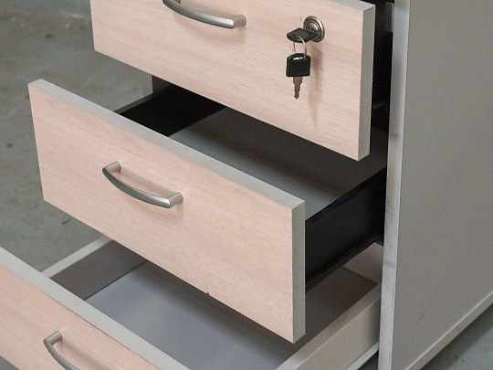 Тумба подкатная ЛДСП Серый