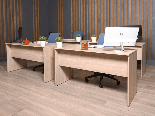 Стол прямоугольный ЛДСП Дуб сонома