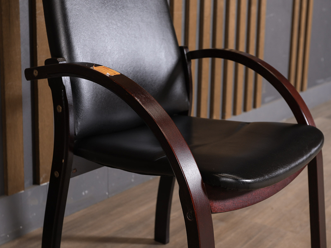 Конференц-кресло Искусственная кожа Чёрный (КФЭЧ-190625)