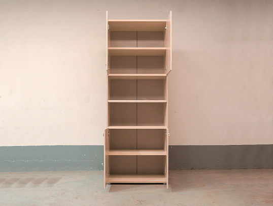 Шкаф для документов Vasanta ЛДСП Дуб Россия